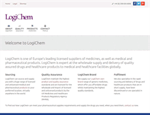 Tablet Screenshot of logichem.net